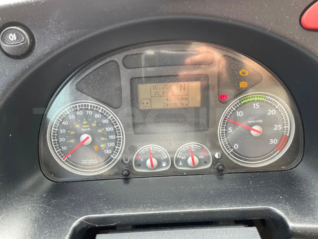 Iveco Crossway CBCW3-00/ Euro 6 - 265 Kw - 10.757 Mt - dashboard lights on