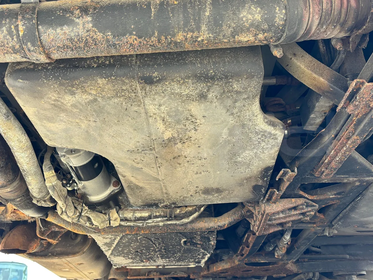 Mercedes-Benz Citaro - Engine Without Protection