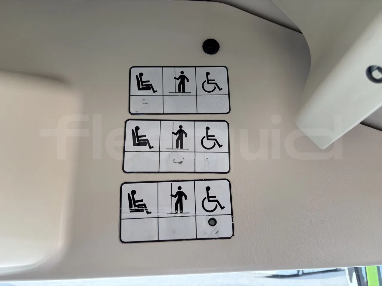 Mercedes-Benz Citaro - Seats Plate