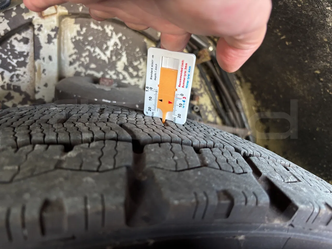 Mercedes-Benz Citaro - Second Axle Right Side: Tyre Tread