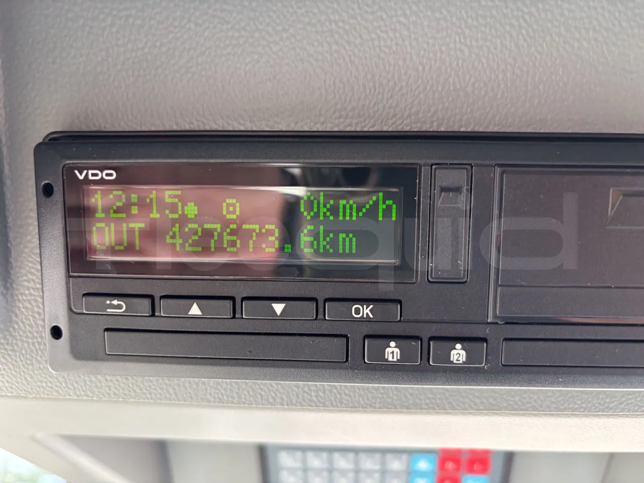 Mercedes-Benz Citaro - Tachograph