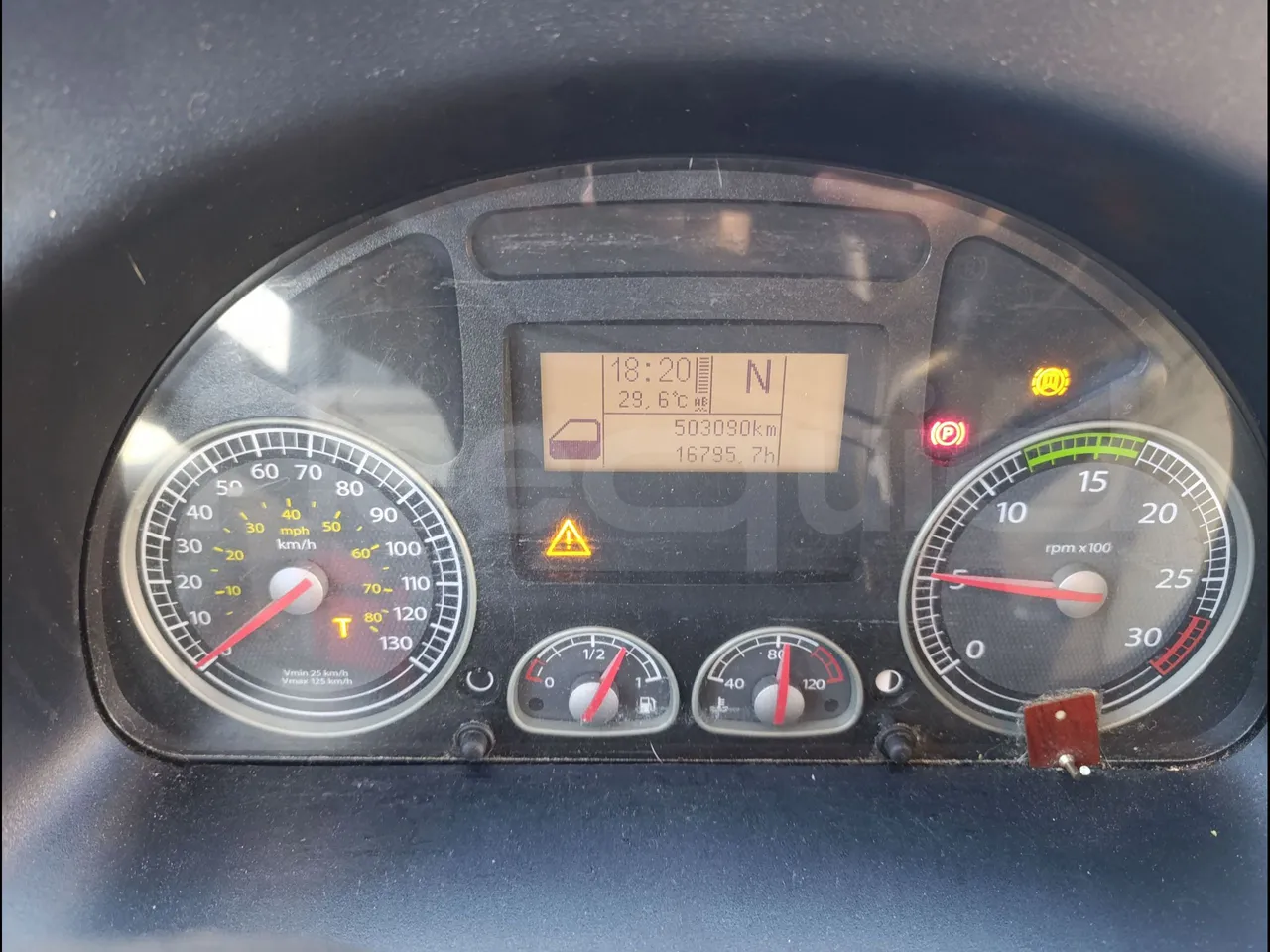 Iveco Crossway CBCW3/00 - Euro6 - 265kW - 10.757mt - dashboard lights on