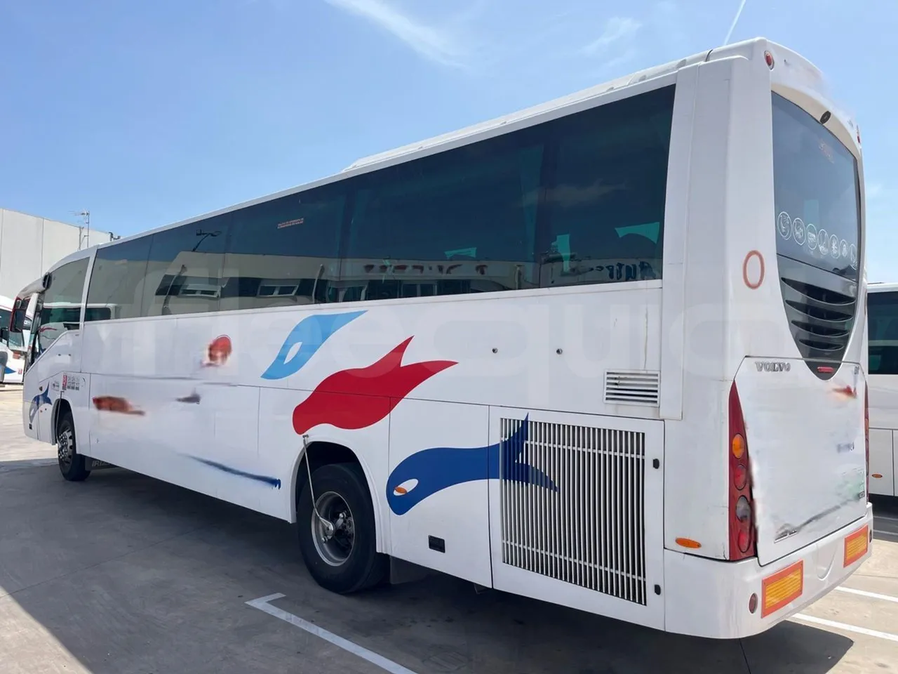 Volvo B9 R - EUR5 - 280kW - 12.850m - 3/4 left rear side