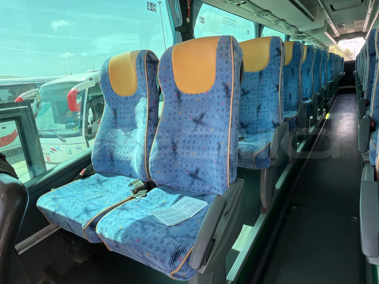 Volvo B9 R - EUR5 - 280kW - 12.850m - single seat detail