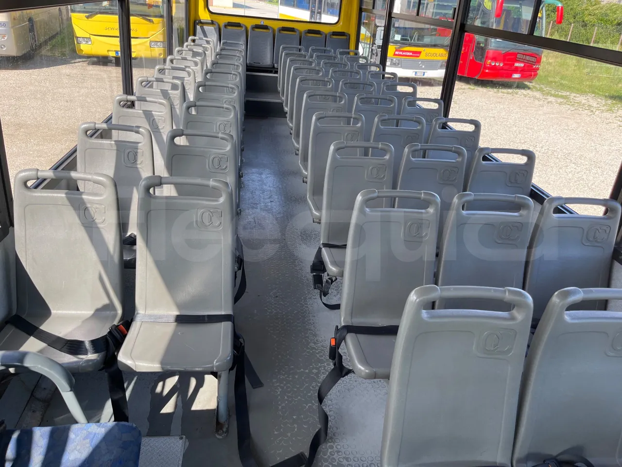 Iveco Cacciamali C5032 -EUR3 -154kW -9.3m - interior reverse seats driver height (mandatory for bus to scrap)