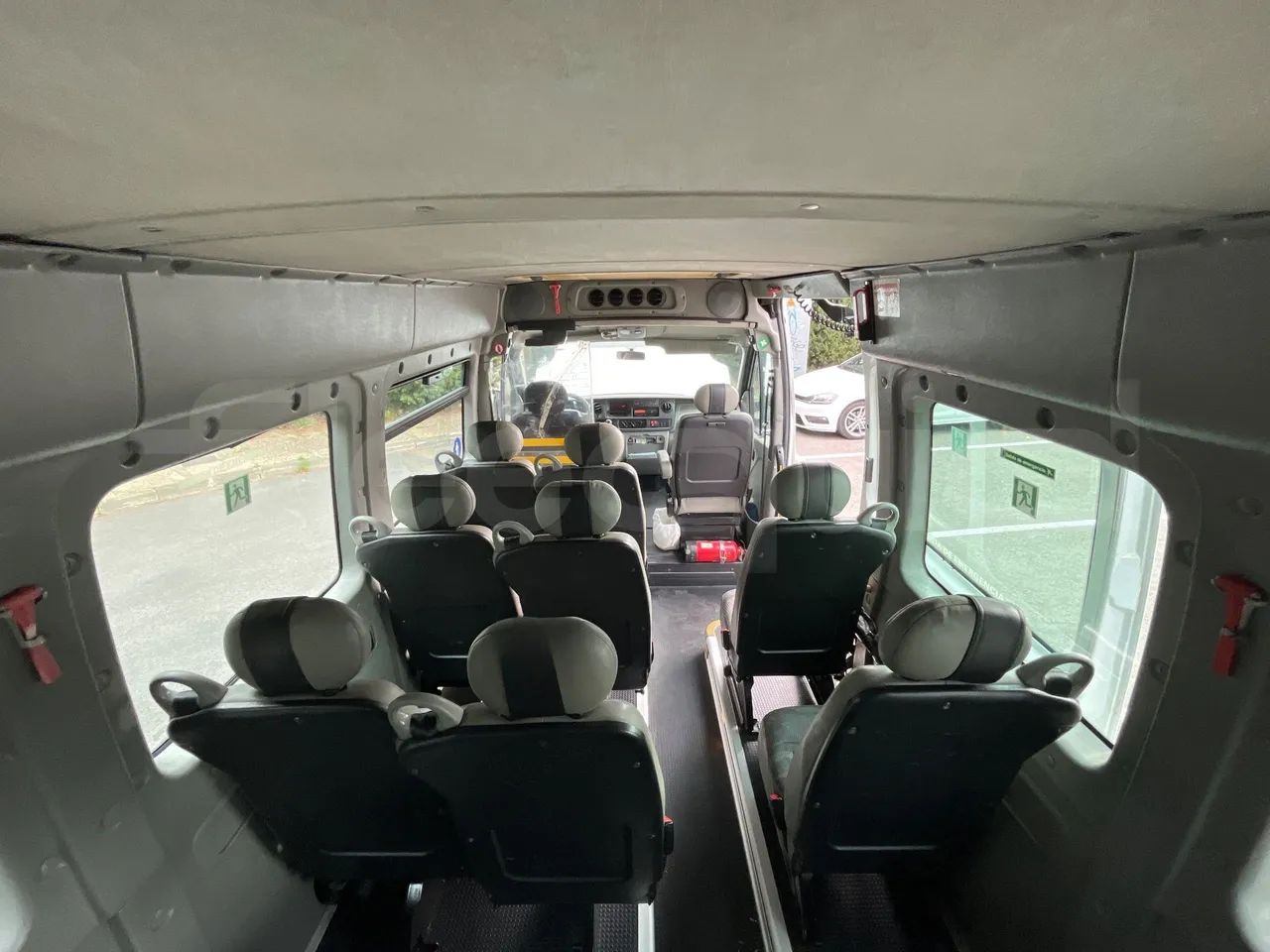 Renault Master N70M/XI NDLML6 - Euro4 - 84kW - 5.899mt - forward view all seats last row height