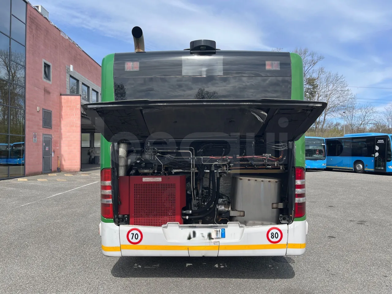 Mercedes-Benz Citaro G 0530 - Euro5 - 260kW - 17.940mt - rear hatch open