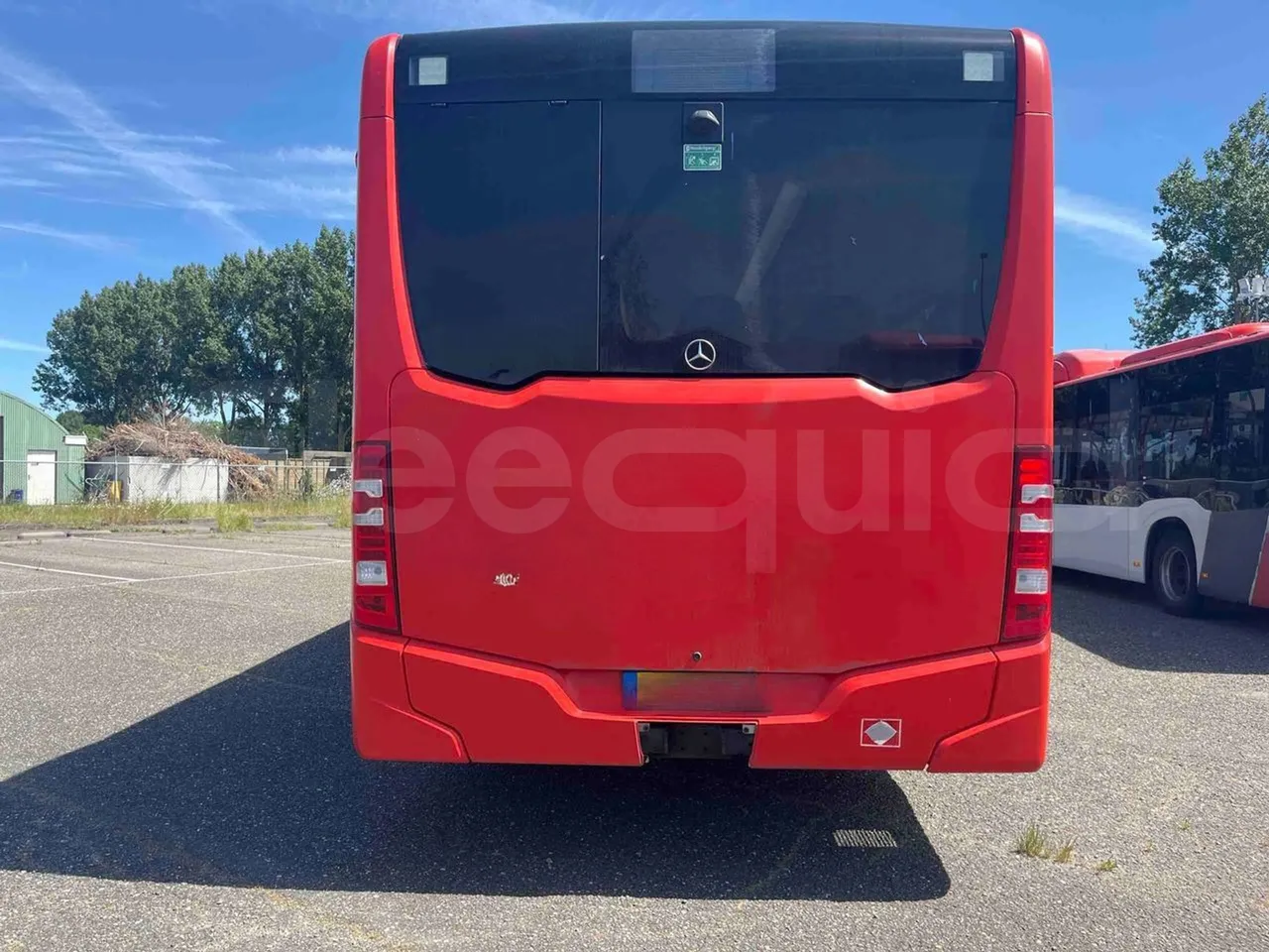 Mercedes-Benz Citaro - rear hatch closed