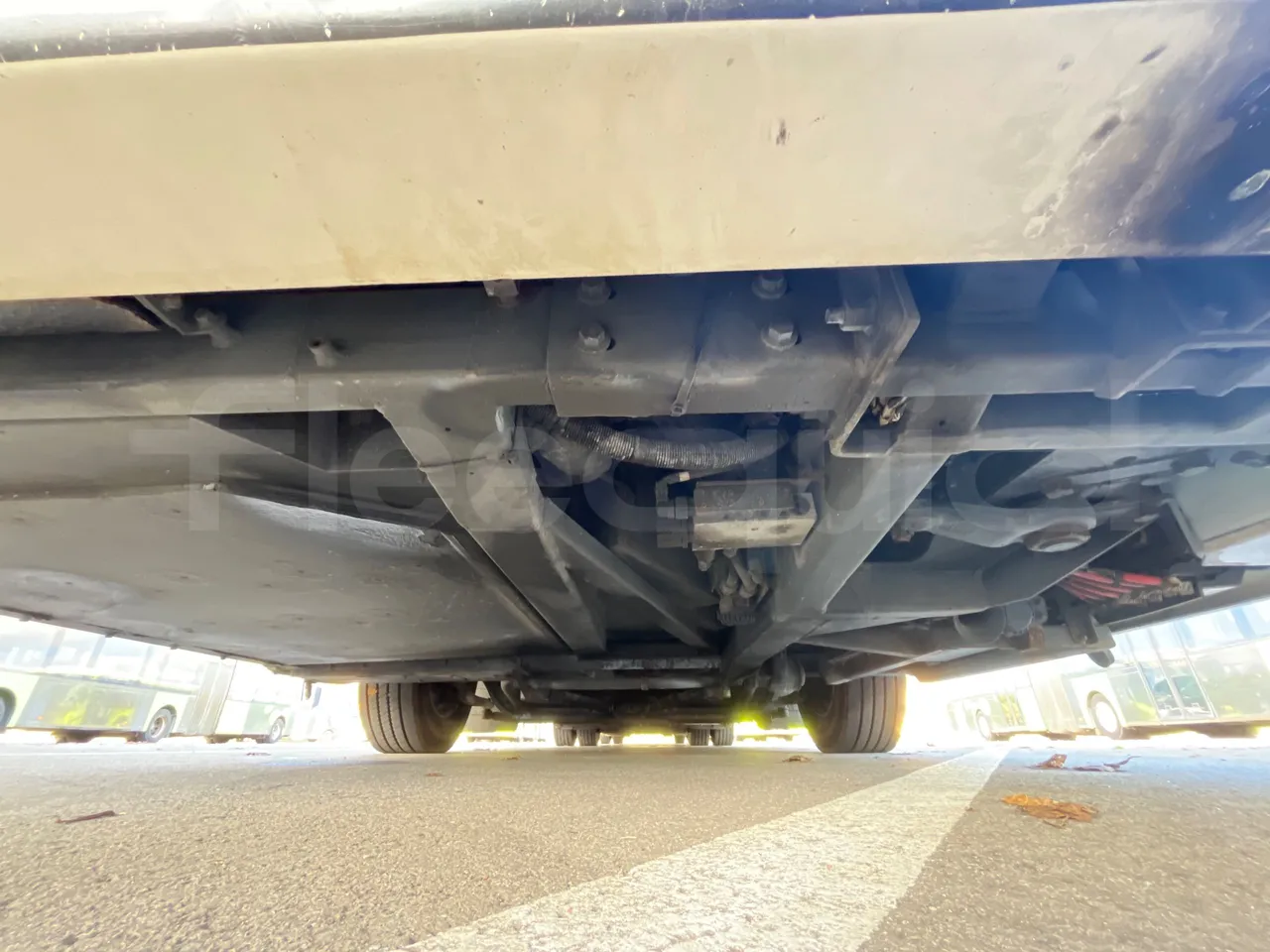 Volvo G891H L291LH24J8100 / Euro 6 - 177 Kw - 18.750 Mt - front undercarriage from front