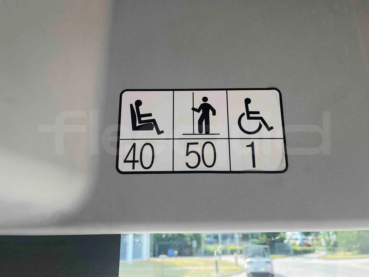 Mercedes-Benz Citaro - Seats Plate