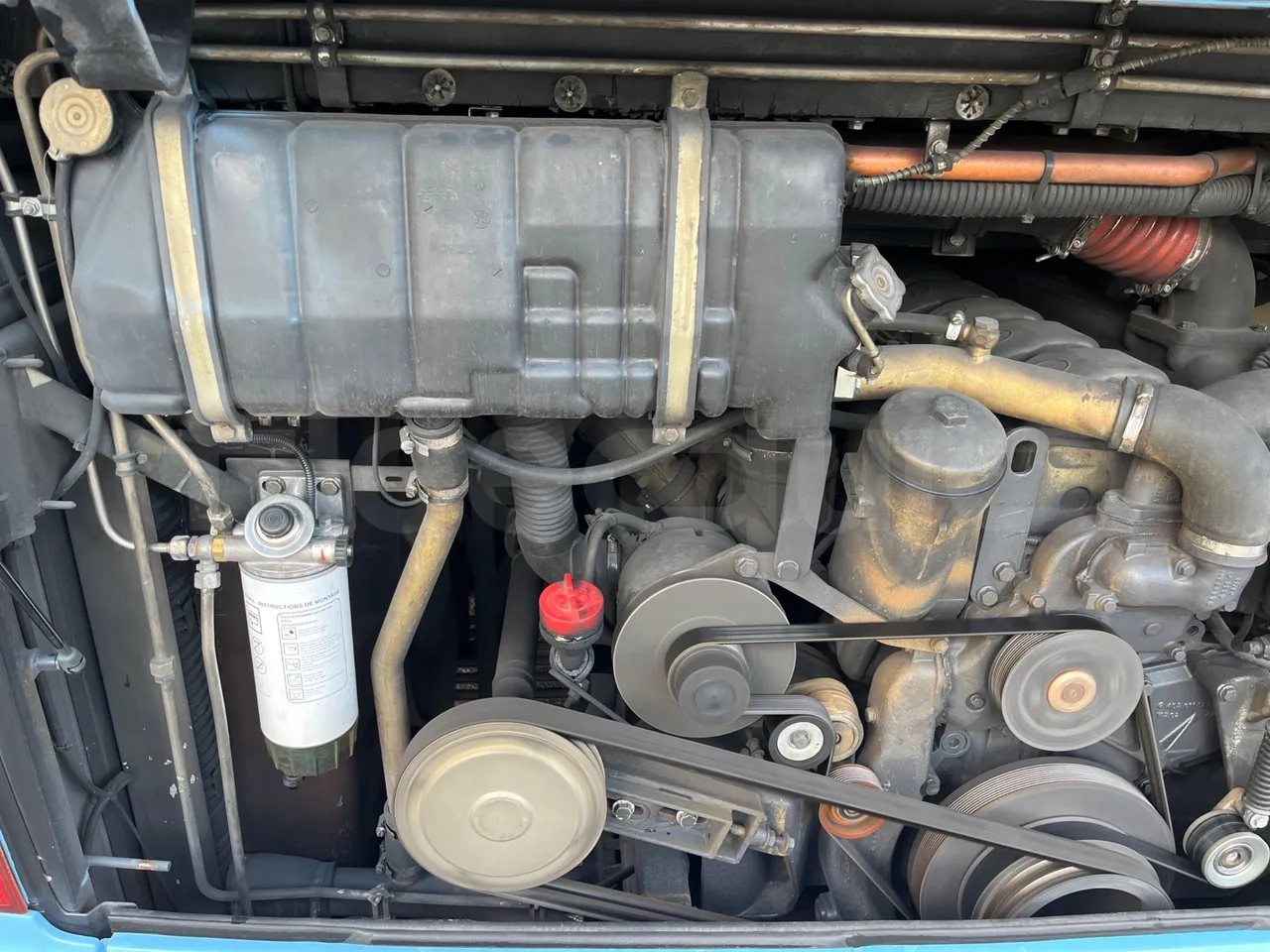 Mercedes-Benz Tourismo 632 02 - EUR5 - 315kW - 12.960m - 11967cc - fire extinguishing system