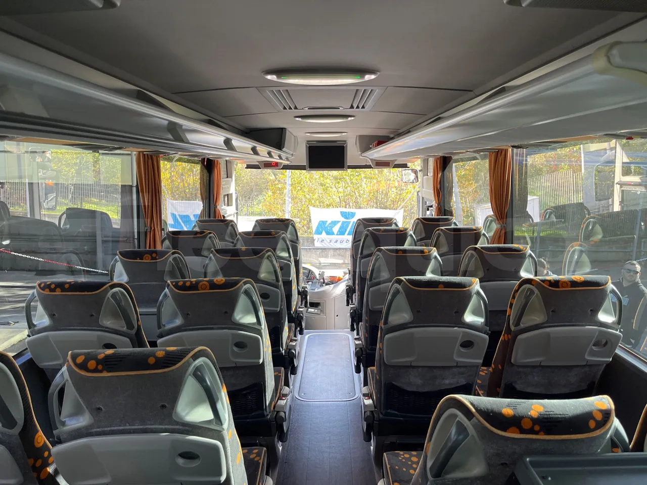 Mercedes-Benz Tourismo 632 02 - EUR5 - 315kW - 12.960m - 11967cc - forward view all seats last row height