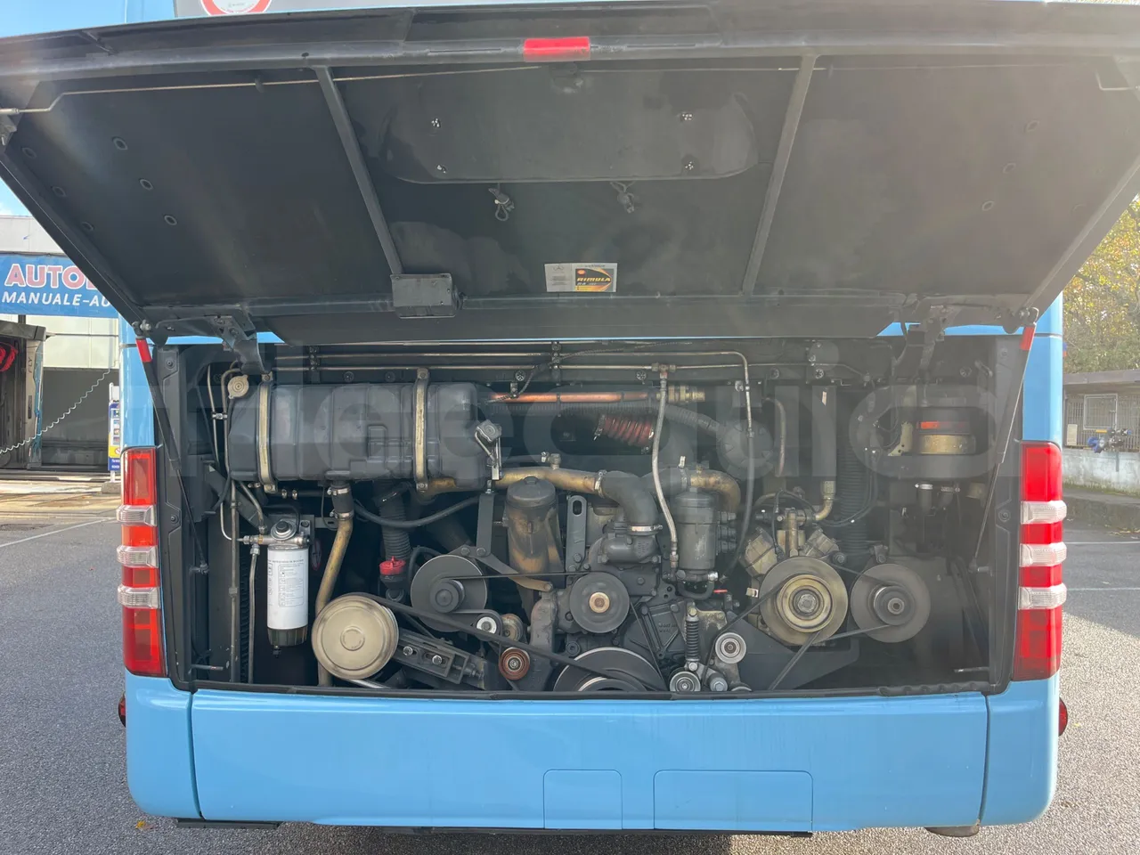 Mercedes-Benz Tourismo 632 02 - EUR5 - 315kW - 12.960m - 11967cc - rear hatch open