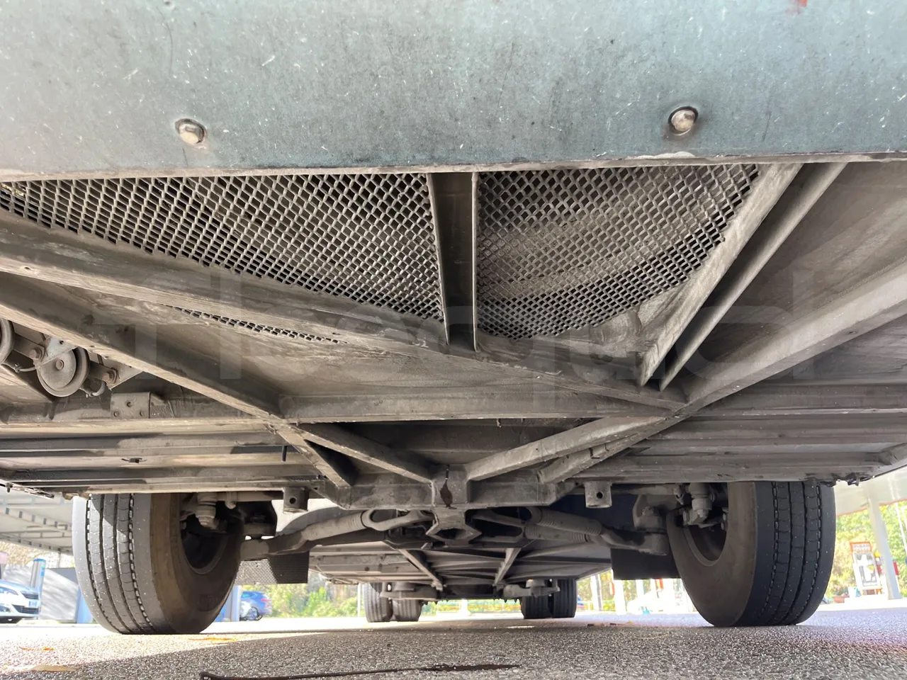 Mercedes-Benz Tourismo 632 02 - EUR5 - 315kW - 12.960m - 11967cc - front undercarriage from front