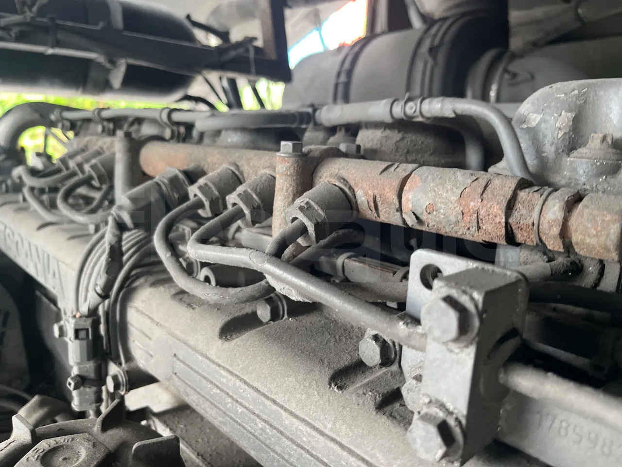 Irizar i6 15.37 - EUR6 - 331kW - 14.980m - engine plate photo