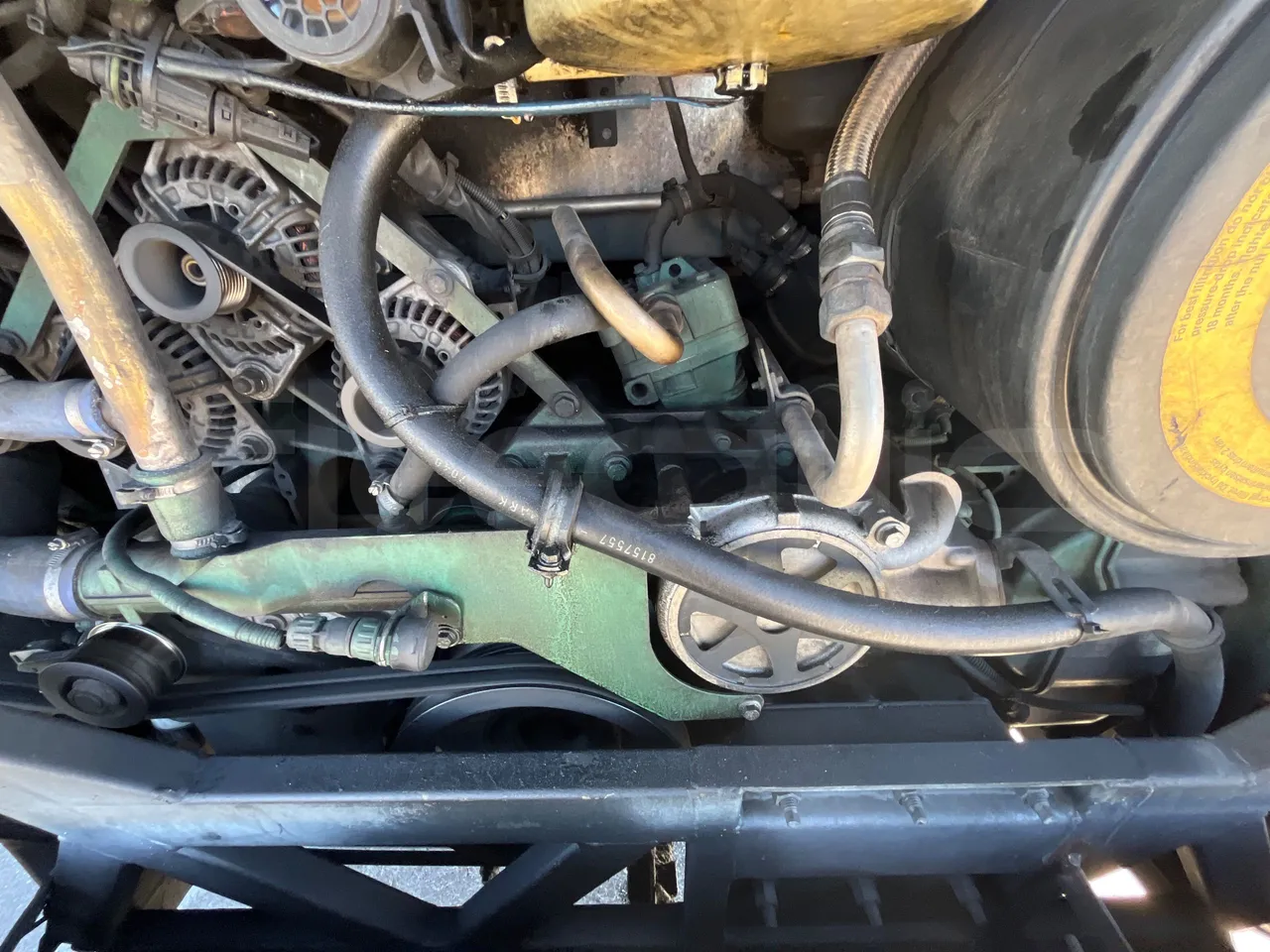 Volvo B12BER 4x2- EUR4 - 309kW -12.2m - engine plate photo