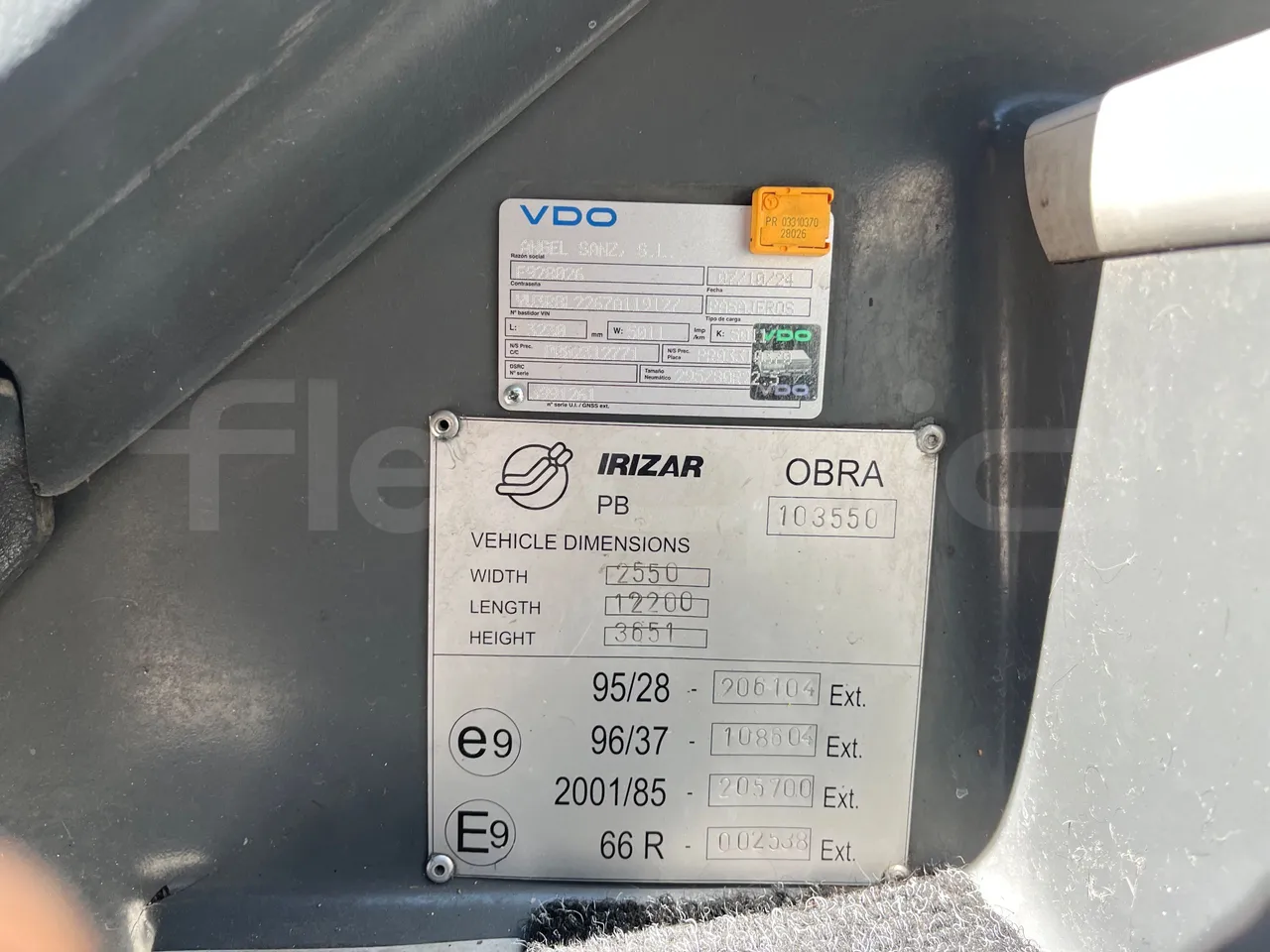 Volvo B12BER 4x2- EUR4 - 309kW -12.2m - onboard devices 3