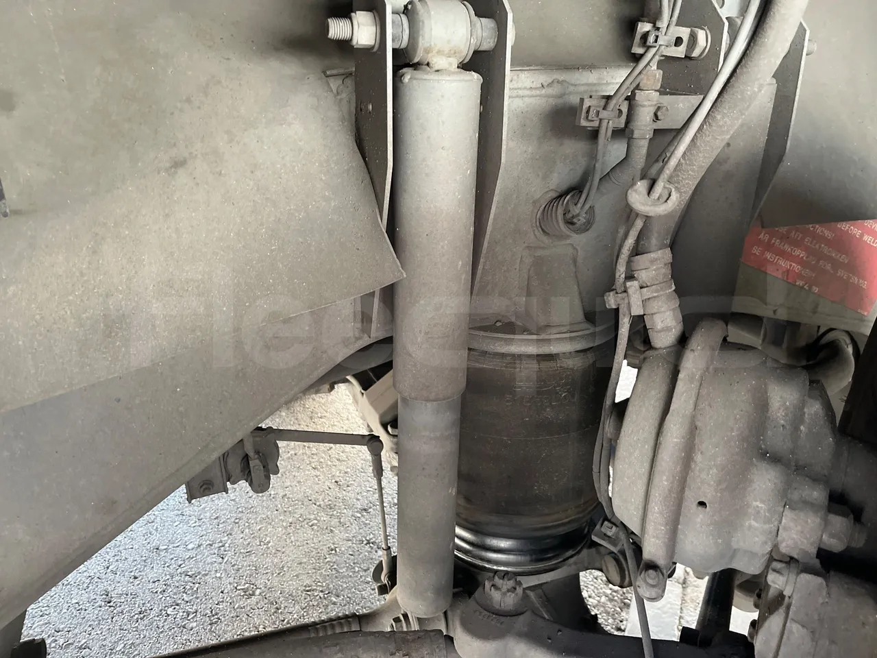 Volvo B12BER 4x2- EUR4 - 309kW -12.2m - axle 2 caliper brakes right