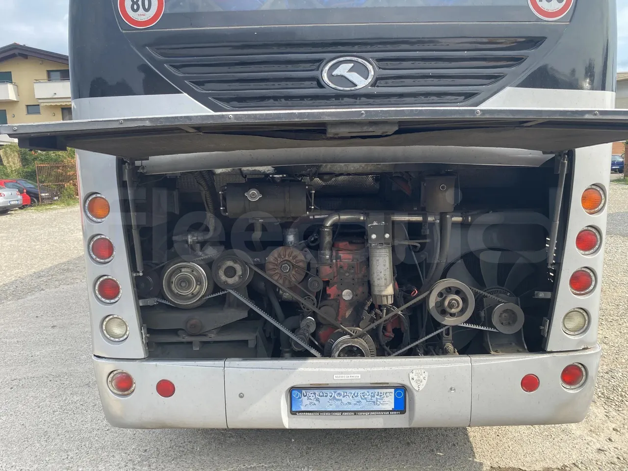 King Long XMQ6900 - air conditioning compressor