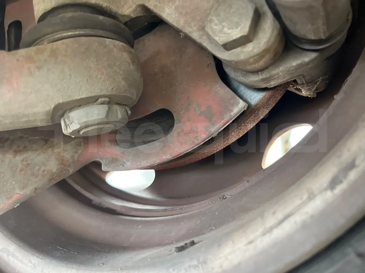 Iveco Turbo Daily A45E10 - Euro2 - 76kW - 6.860mt - front discs left