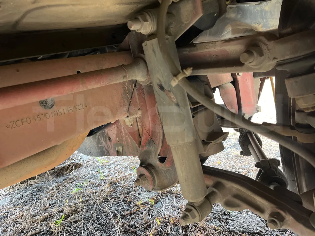 Iveco Turbo Daily A45E10 - Euro2 - 76kW - 6.860mt - front shock absorbers left