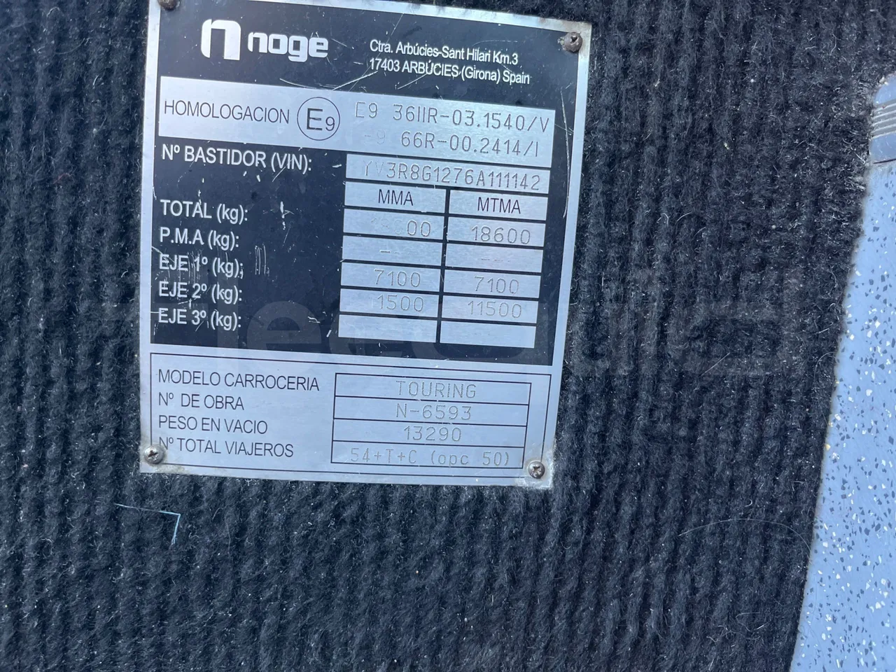 Volvo B12 B - 2008 - Euro4 - 309kW - 12.200mt - onboard devices 3