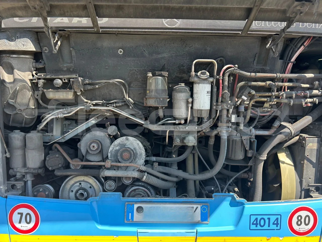 Mercedes-Benz Citaro G O530/Euro 4 - 260 Kw - 17,940 Mt - rear hatch open (mandatory  for bus to scrap)