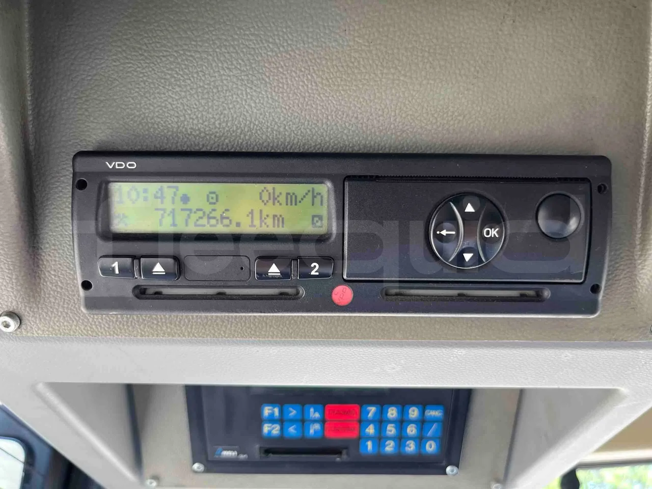 Mercedes-Benz Citaro G - Tachograph