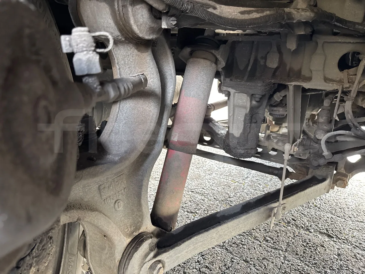 Van Hool Alicron T916 - EUR5 - 266kW -13m - front shock absorbers right