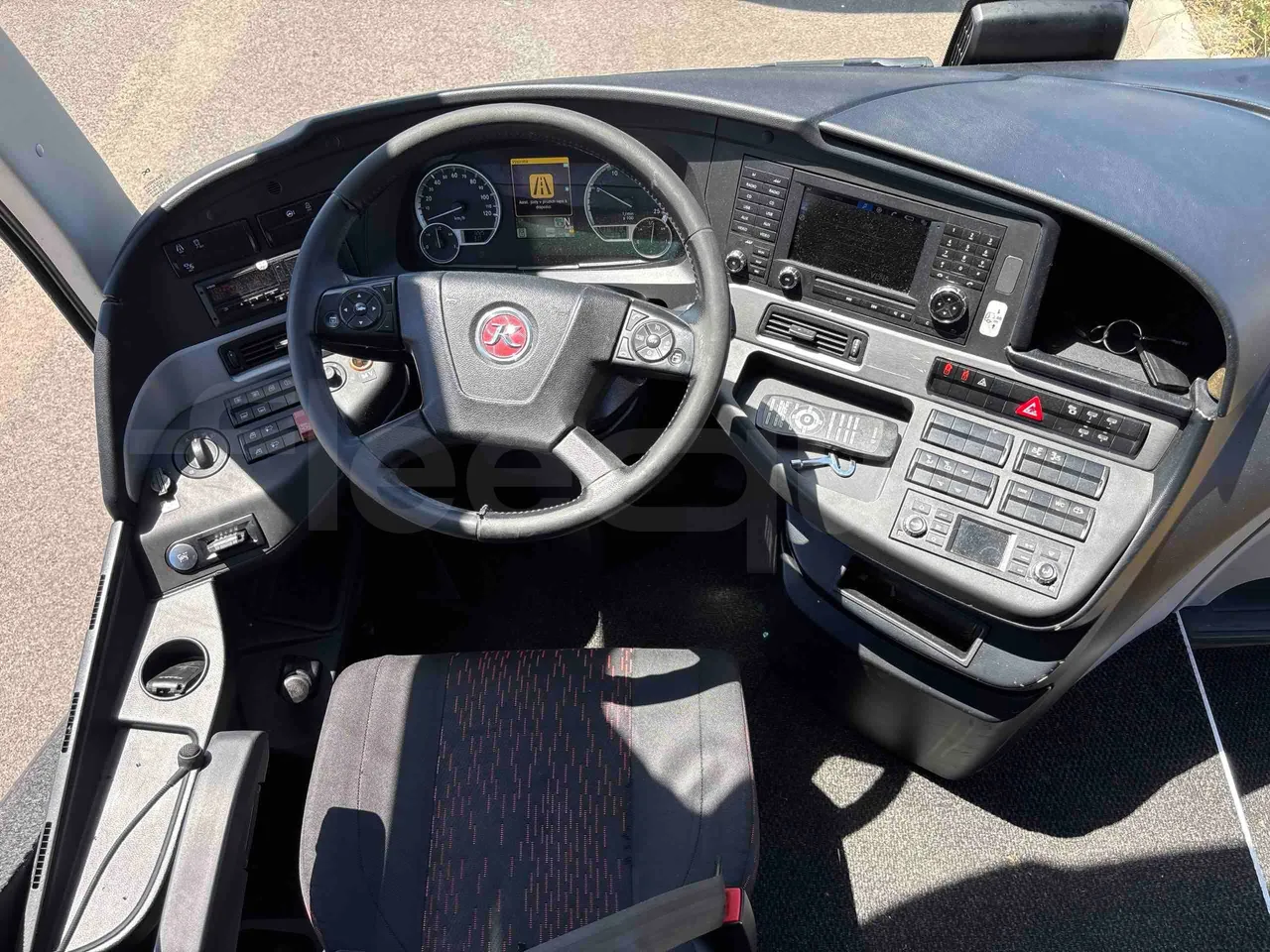 Setra S515 - buttons panels on
