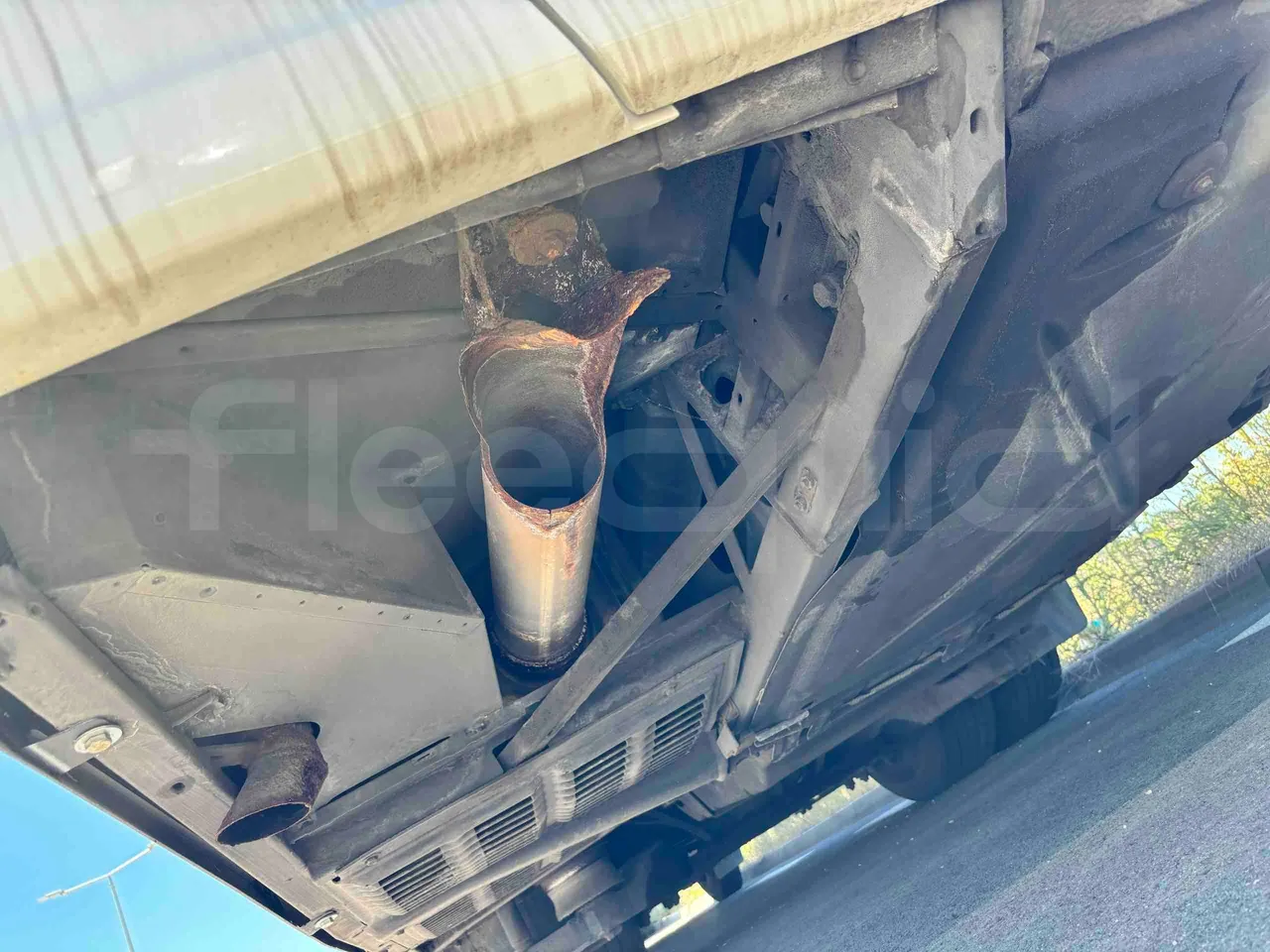 Setra S515 - exhaust photo