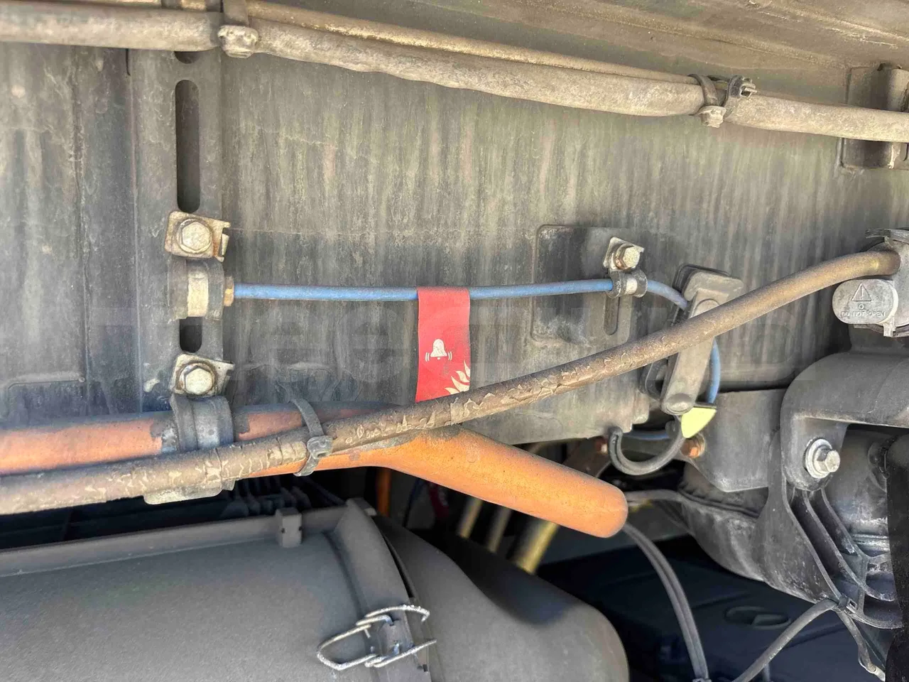 Setra S515 - fire extinguishing system