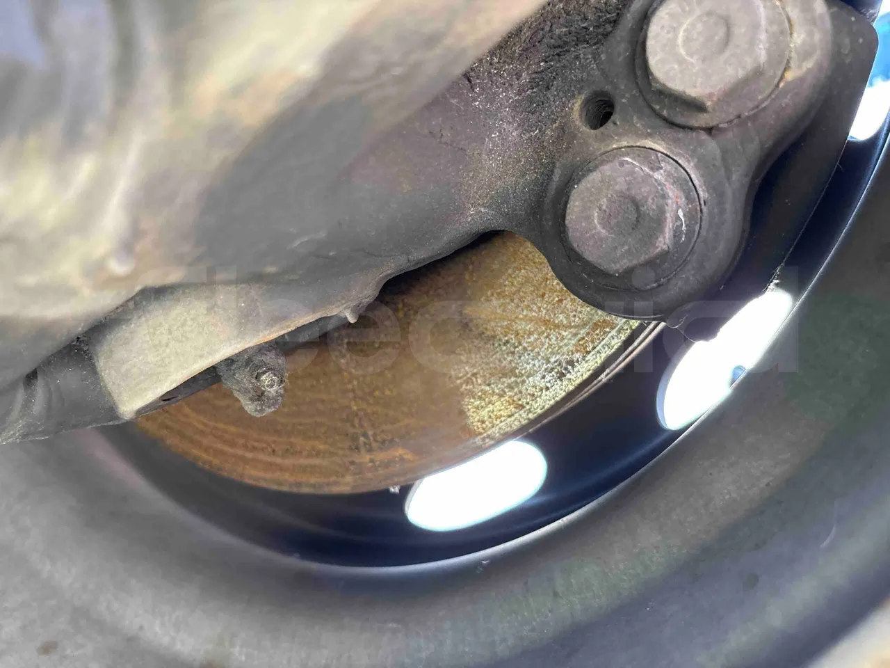 Setra S515 - front discs left