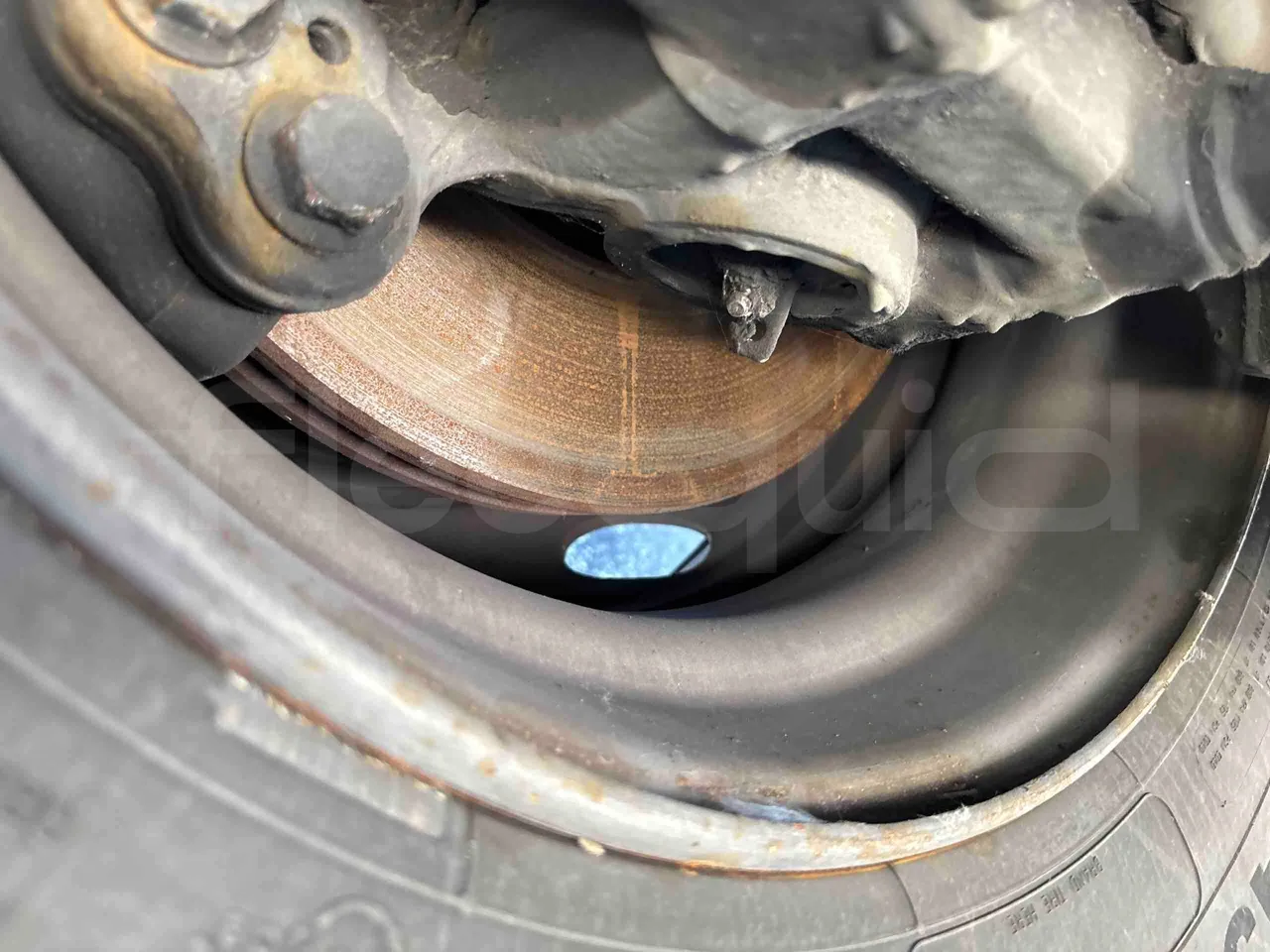Setra S515 - front discs right