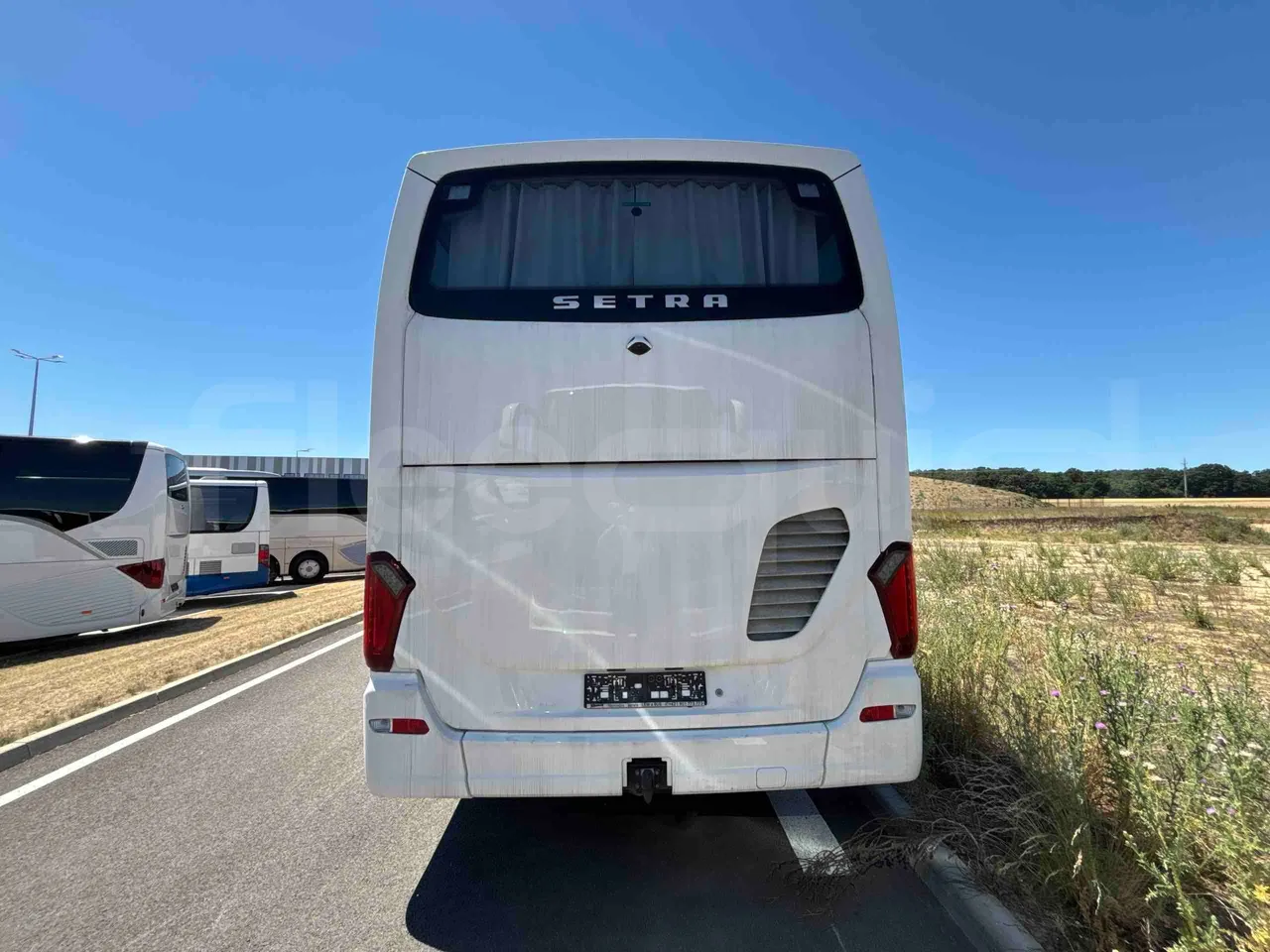Setra S515 - rear hatch closed