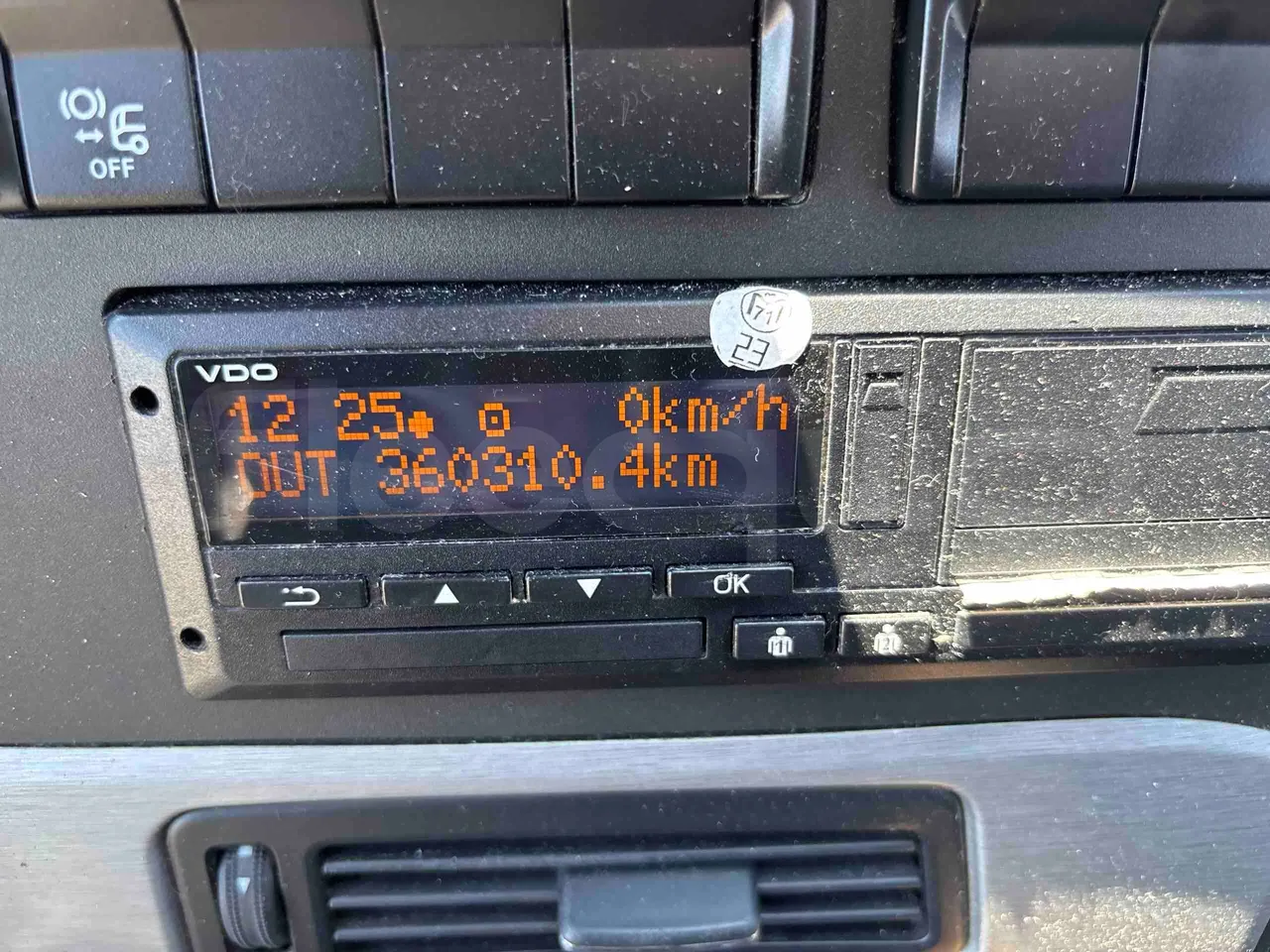 Setra S515 - Tachograph