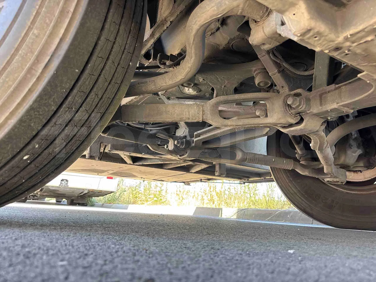 Setra S515 - front axle central