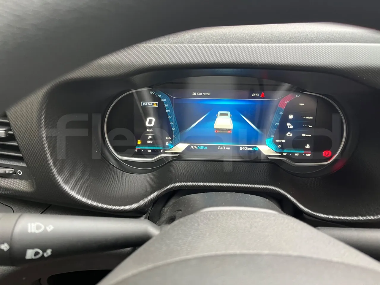 Iveco Indcar Wing/ Euro 6 - 152 Kw - 8.524 Mt - dashboard lights on