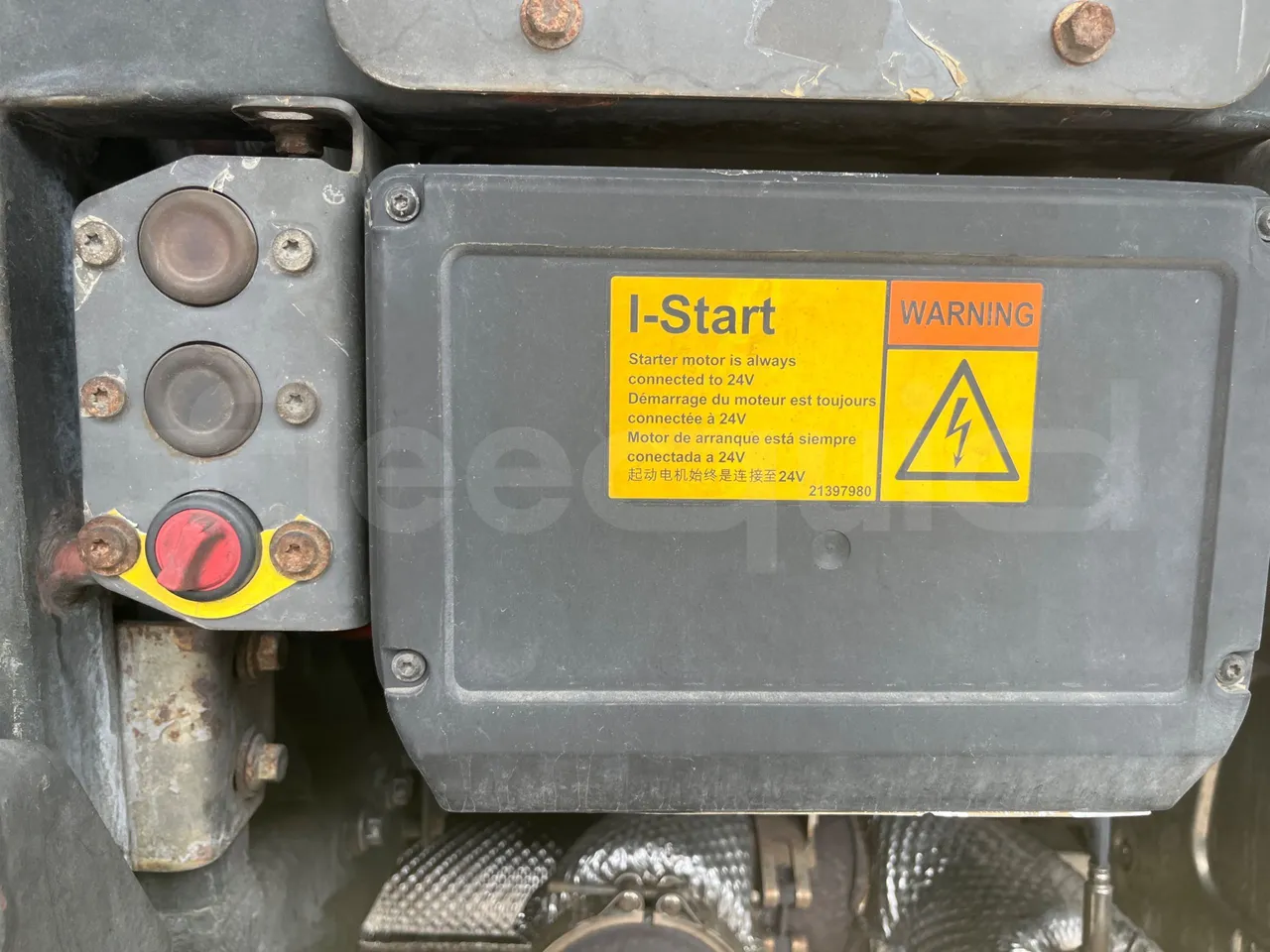 Volvo B4SC 7900  - Euro6 - 177kW - 12.134mt - engine plate photo