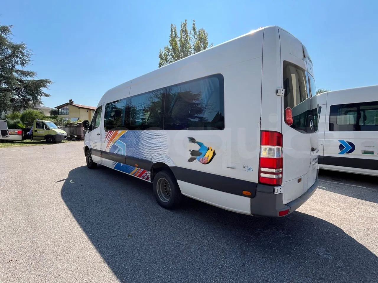 Mercedes-Benz MB906 BB50/Euro 6 - 120 Kw - 7,361 Mt - 3/4 left rear side
