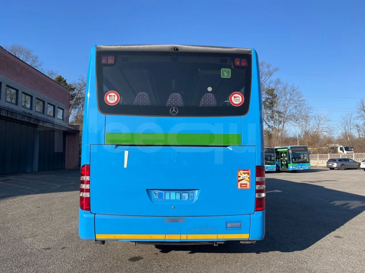 Mercedes-Benz Integro E5 4 - Euro5 - 220kW - 12.140mt - rear hatch closed