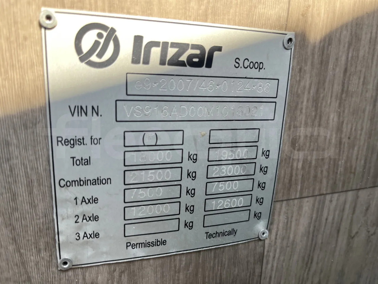 Irizar i6 - Vin