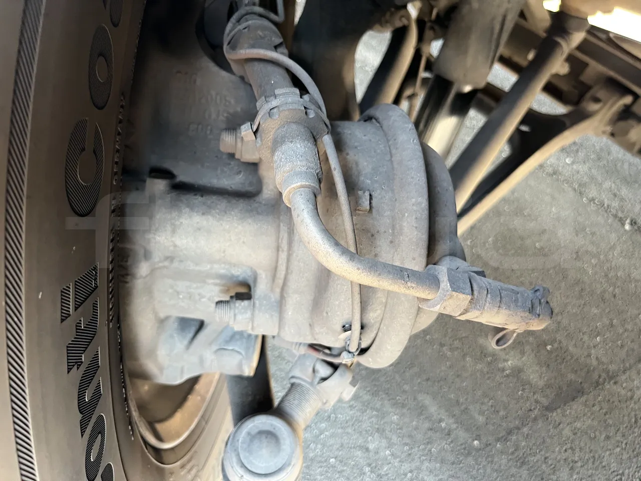 Irizar i6 - First Axle Brake Calipers Right Side