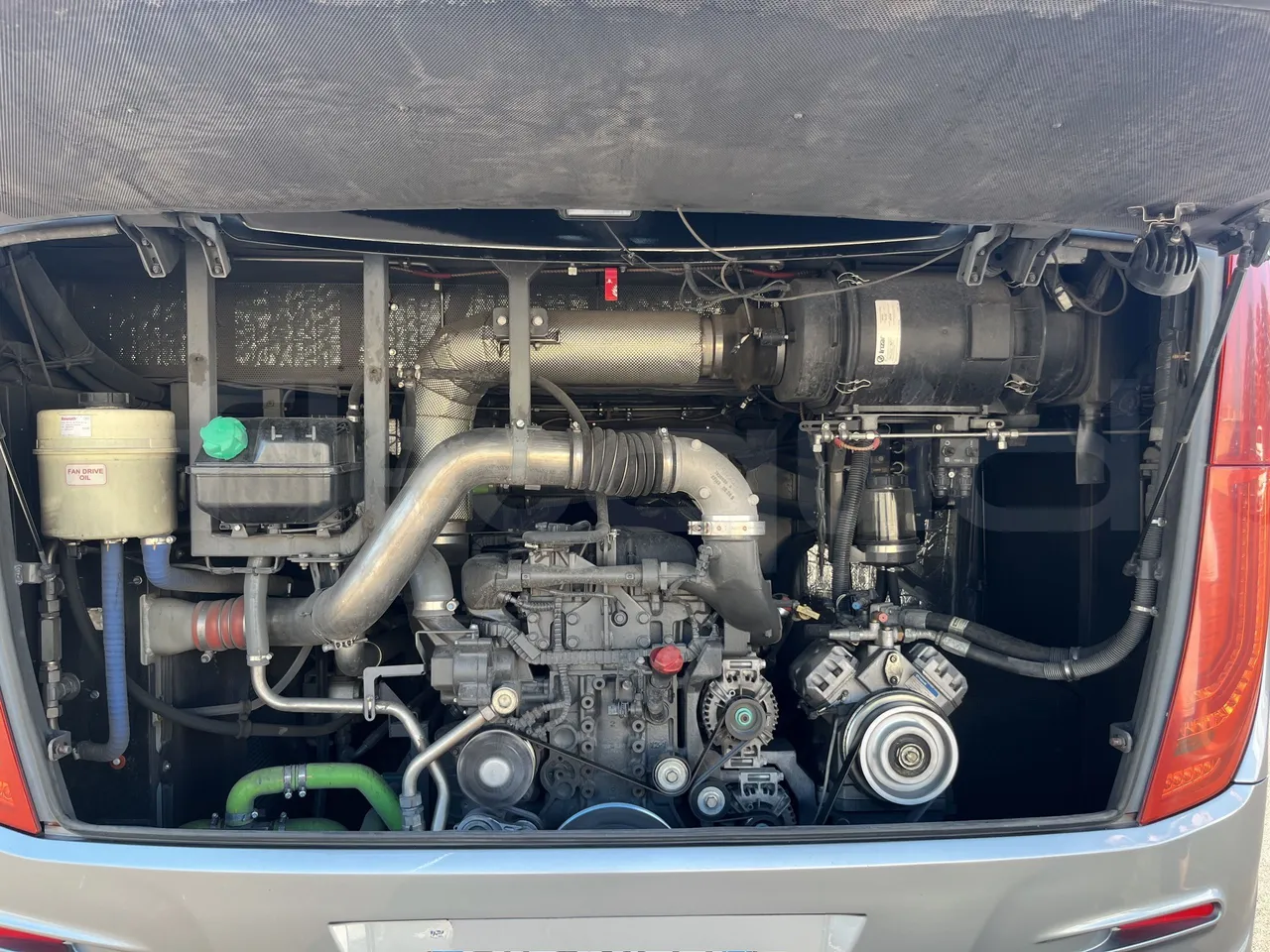 Irizar i6 - Rear Hatch Open