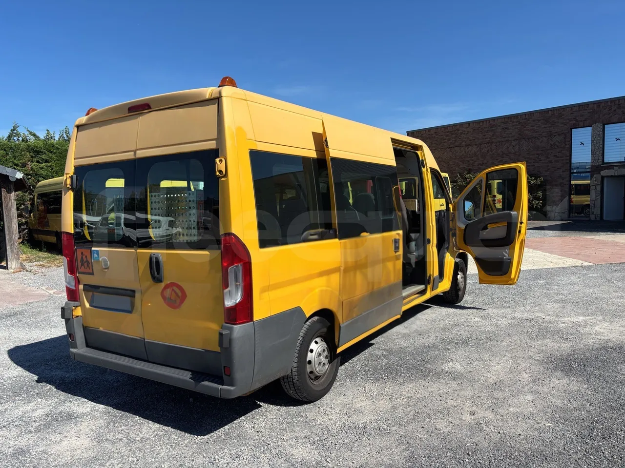 Fiat Ducato - 3/4 Rear Right Side Doors Open