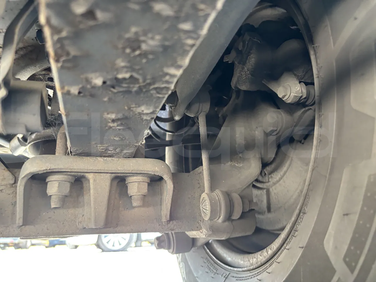 Fiat Ducato - Second Axle Caliper Brakes Left Side