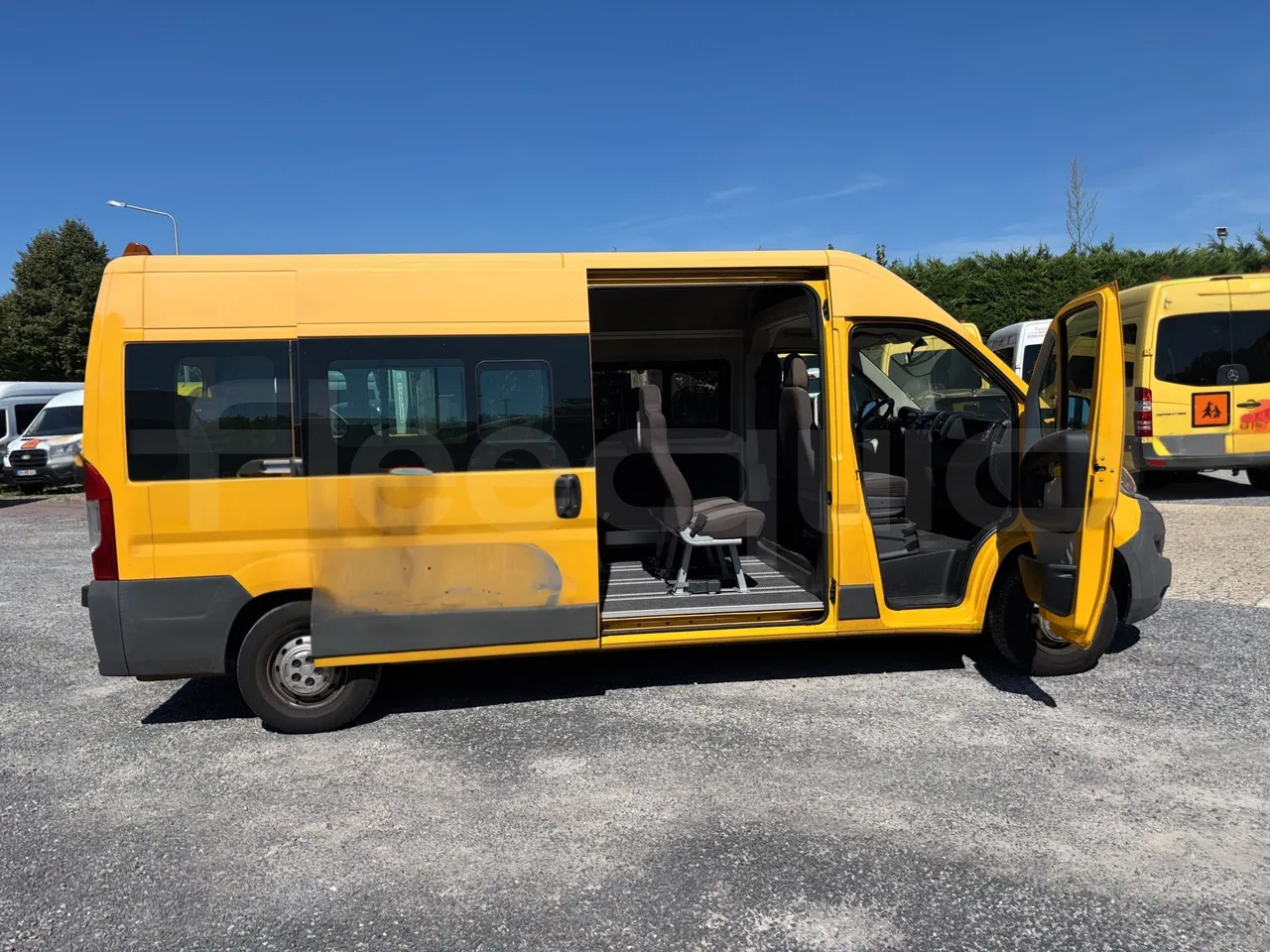 Fiat Ducato - Right Side Doors Open