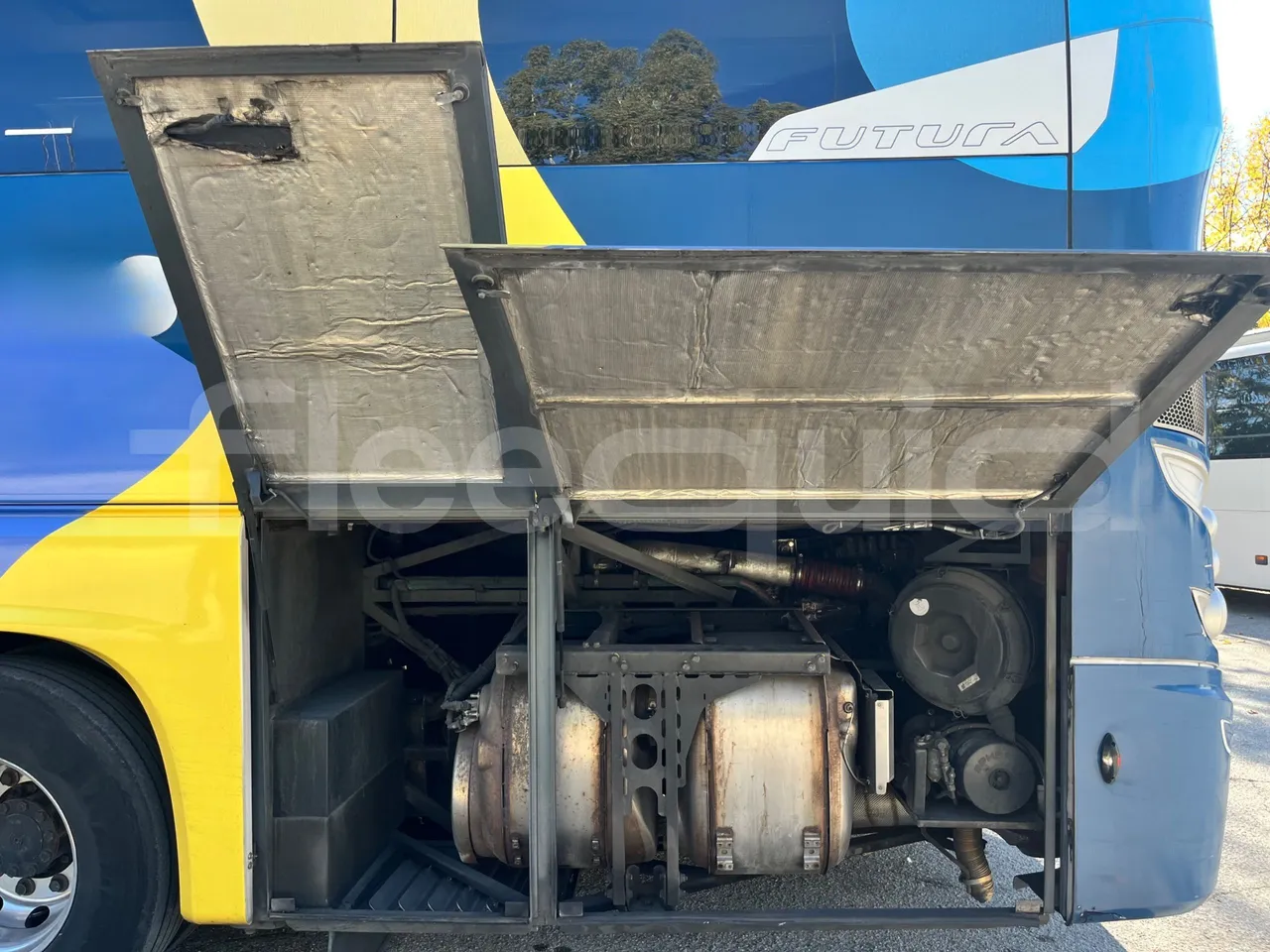Vdl Futura 501E1 - EUR6 - 320kW - 12.875m - engine plate photo