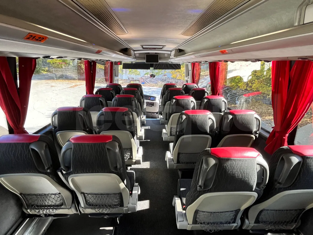 Vdl Futura 501E1 - EUR6 - 320kW - 12.875m - forward view all seats last row height