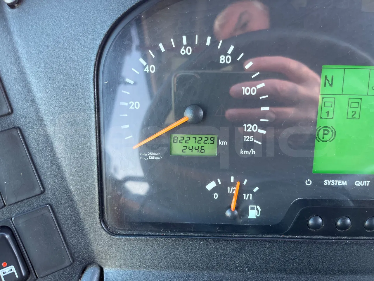 Mercedes-Benz Integro E5 4 - Euro5 - 220kW - 12.140mt - dashboard lights on